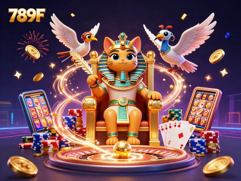 Engage with the vibrant and dynamic scene featuring 789F, a thrilling online casino experience.