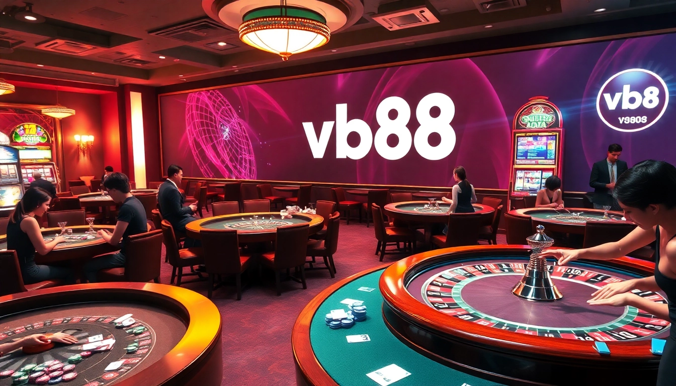 Experience the thrill of the vb 88 live casino with vibrant games and exciting action.
