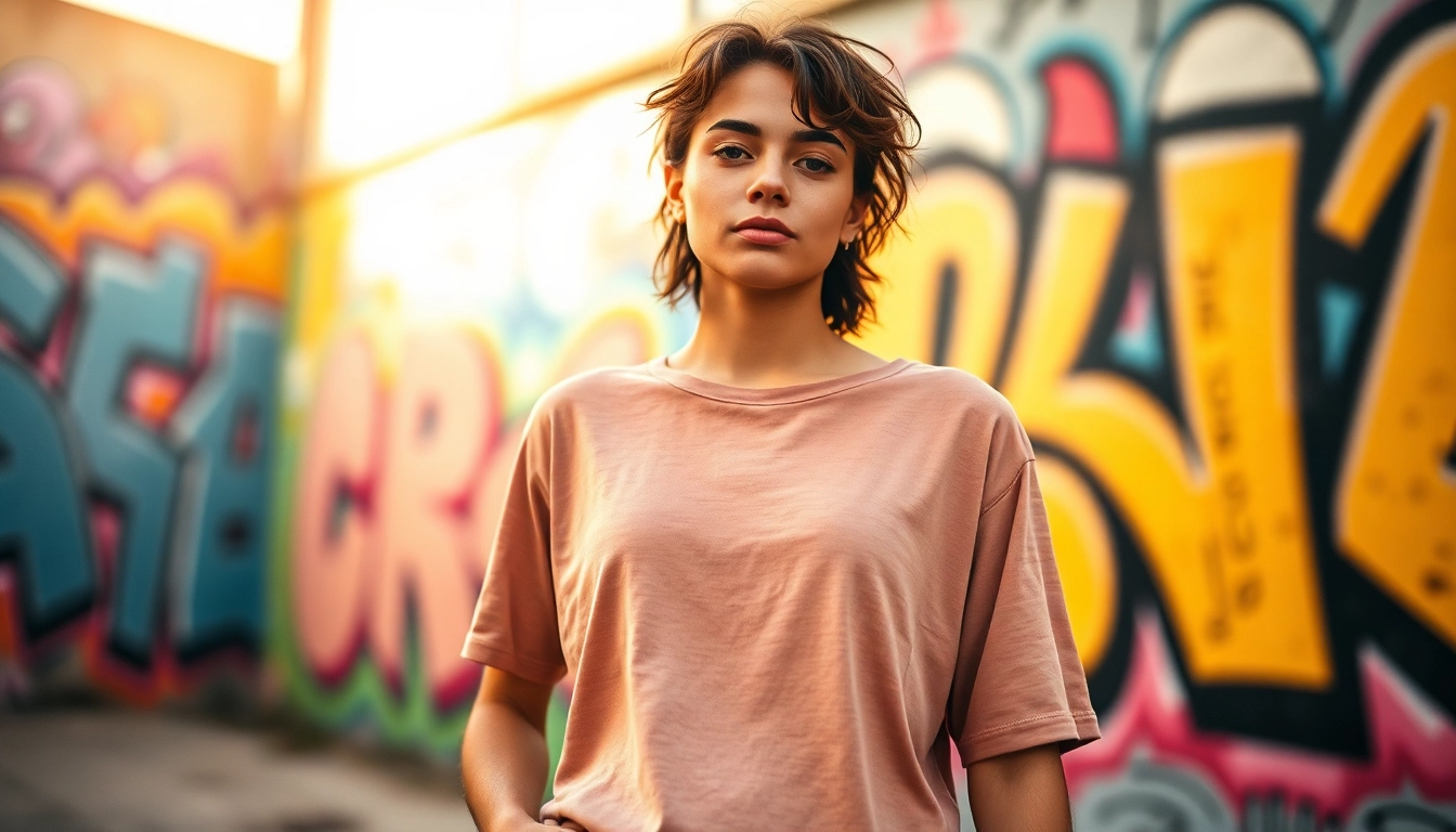 Elevate Your Style with the Perfect Drop Shoulder T Shirt