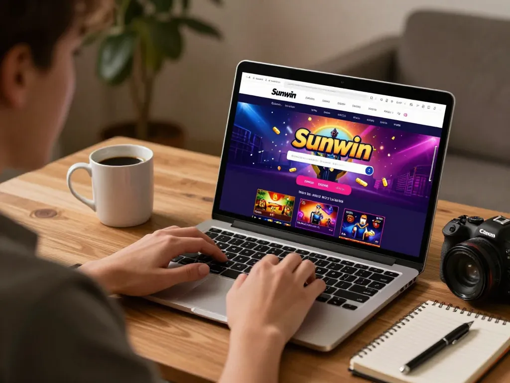 Players engaging in online casino games at Sunwin for a thrilling experience