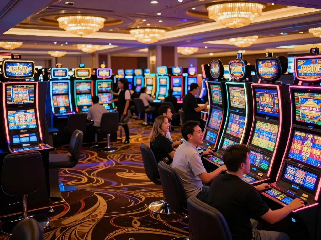 Experience thrilling wins at xo88 with players at vibrant slot machines
