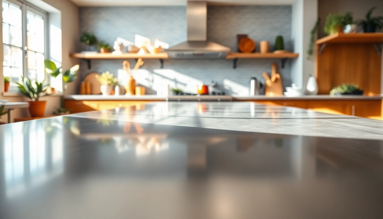 Enhance Your Cooking Space with a Stylish Steel Table for Kitchen