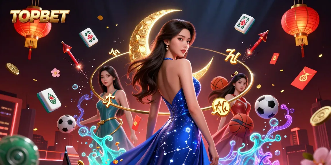 Bet on your favorite teams with TOPBET's dynamic sports betting illustration, showcasing thrilling gaming elements.