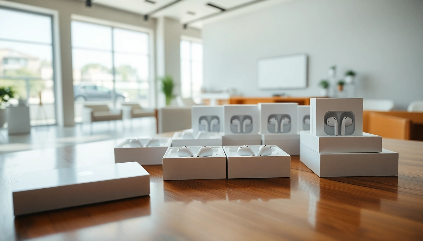 Showcase of Liquidation Apple AirPods Max – 20 Units as an attractive product arrangement inviting consumer interest.