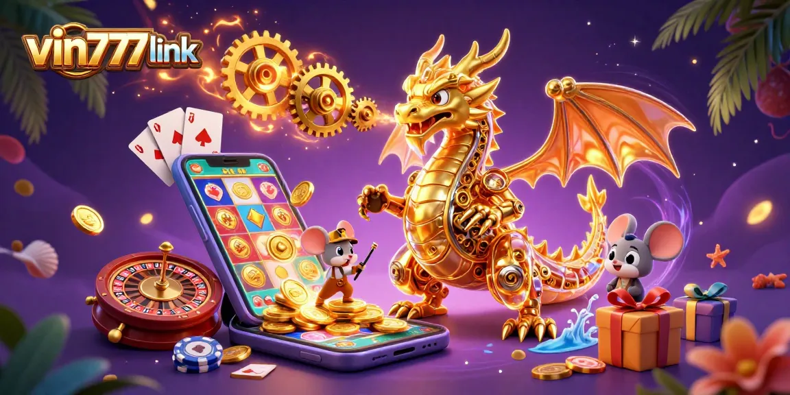 Experience thrilling gaming with the vin777link golden dragon and slot games bursting with excitement.