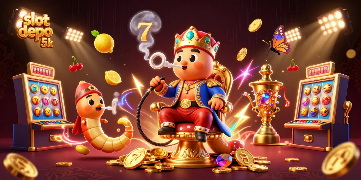 Experience thrilling wins with slot depo 5k gameplay featuring vibrant 3D characters and dynamic slot elements.