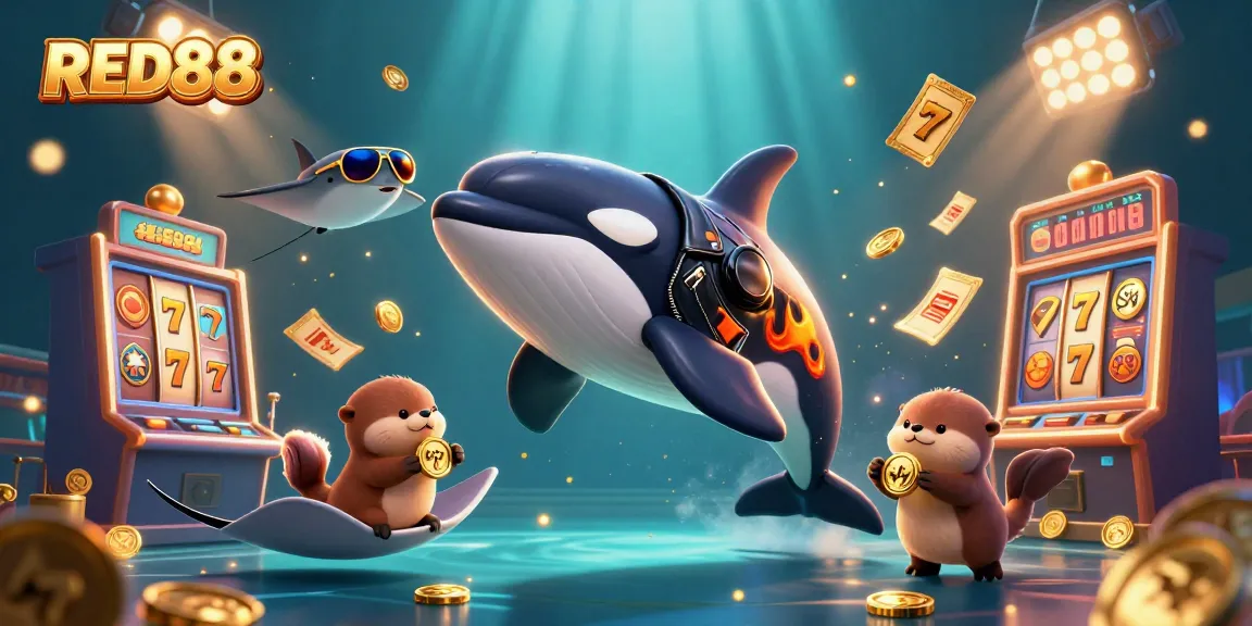 Elevate your betting experience with RED88 and its thrilling slot games featuring vibrant characters.