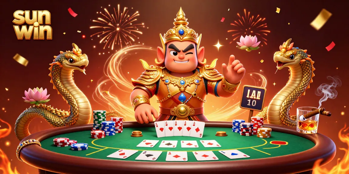 Engage with thrilling gameplay at sun win, where vibrant casino elements create an exhilarating poker experience.
