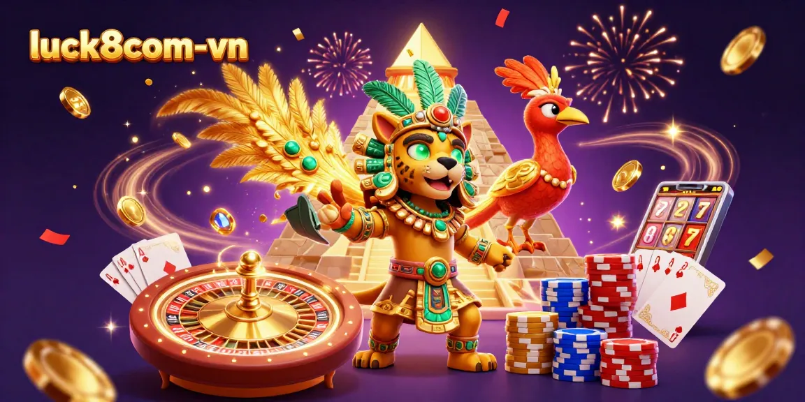 Experience thrilling wins at luck8com-vn with dynamic gaming, iconic symbols, and vibrant energy.